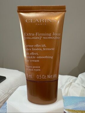 5/$60 Clarins Extra-Firming Day Cream All Skin Types 15mL BNIB